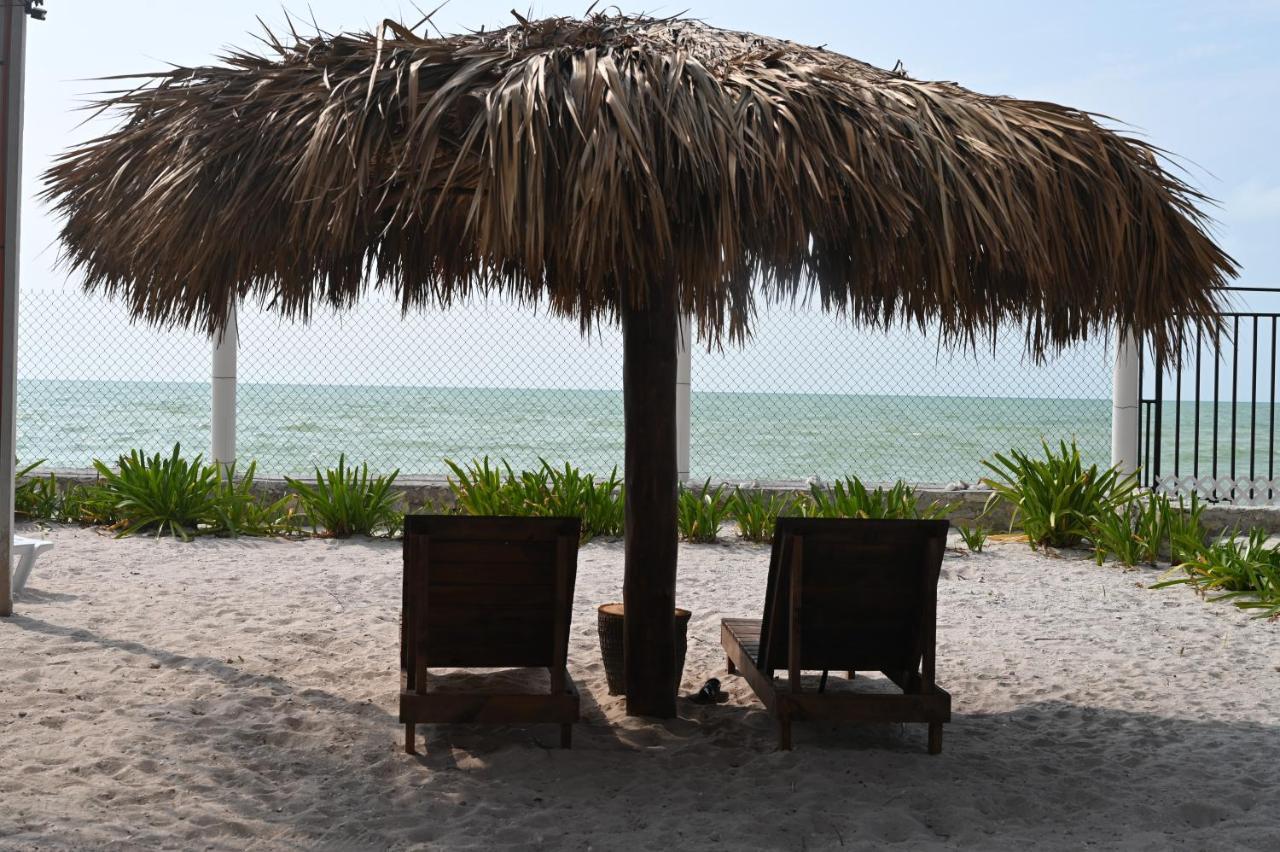 La Casa Del Mexicano Селестун Экстерьер фото