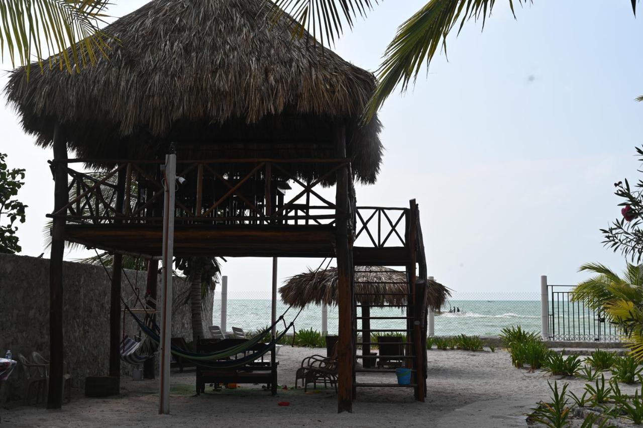 La Casa Del Mexicano Селестун Экстерьер фото