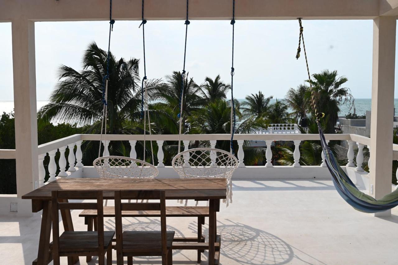 La Casa Del Mexicano Селестун Экстерьер фото